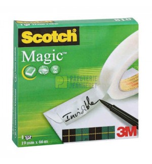 ADHESIF INVISIBLE SCOTCH 810 19X66mm