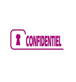 TAMPON PRINTY 4912 CONFIDENTIEL