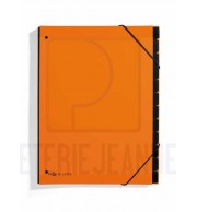 TRIEUR TREND A4 12 TOUCHES ORANGE