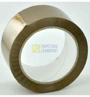 ADHESIF QUALITE PP HAVANE ROULEAU 50mm x 66m