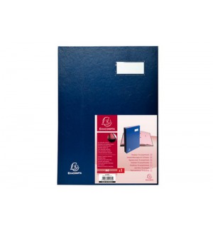 PARAPHEUR DOS TOILE 18 CASES - BLEU