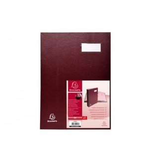 PARAPHEUR DOS TOILE 18 CASES - ROUGE