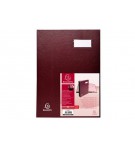 TRI9400R-parapheur-dos-toile-24-cases---bordeaux