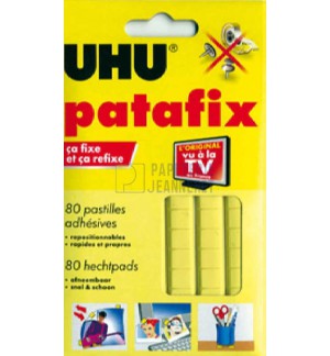 PATAFIX UHU - 80 PASTILLES JAUNES