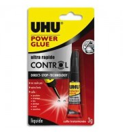 COLLE POWER GLUE LIQUIDE CONTROL UHU 3G