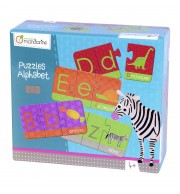 BOITE PUZZLES 3 PIECES L'ALPHABET 4 ANS