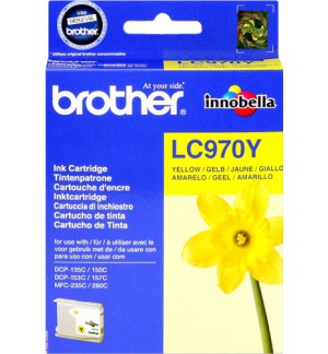 BROTHER CART JET ENCRE LC970 JAUNE / 780522