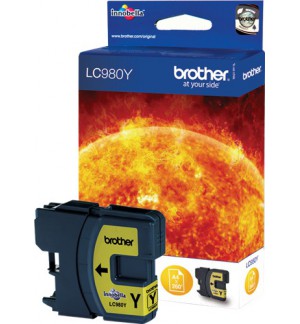 BROTHER CART JET ENCRE LC980 JAUNE / 875151