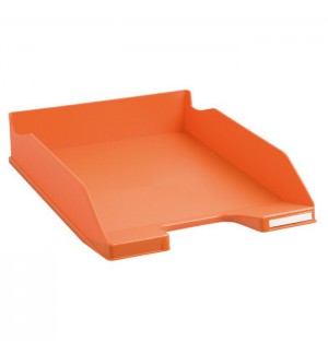 CORBEILLE A COURRIER ORANGE GLOSSY