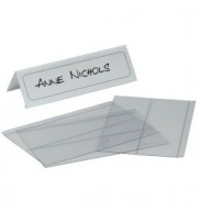 PORTE NOMS 52X100mm - SACHET DE 10