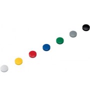 AIMANTS RONDS COLORIS ASS DIAM 24MM - PAQUET DE 10