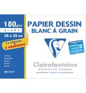 PAD96177-papier-dessin-blanc-a-grain-240-x-320-180grs-poch-12-flles-3gratuites