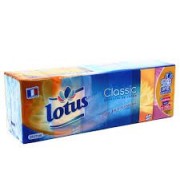PAQUET DE 15 ETUIS DE 9 MOUCHOIRS LOTUS