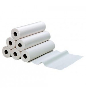 DRAP D'EXAMEN OUATE BLANC 50X38 - COLIS DE 6 ROULEAUX