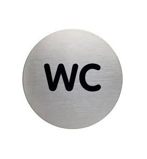 PICTOGRAMME ADHESIF LOGO WC