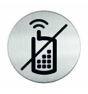 PICTOGRAMME ADHESIF LOGO PORTABLE INTERDIT