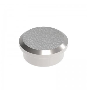 AIMANT ROND COLORIS ARGENT DIAM 16MM - FORCE 5KG