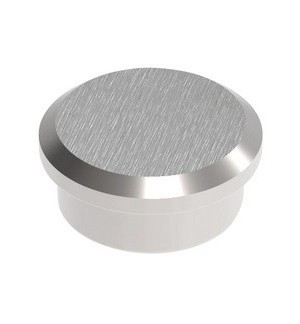 AIMANT ROND COLORIS ARGENT DIAM 30MM - FORCE 21KG