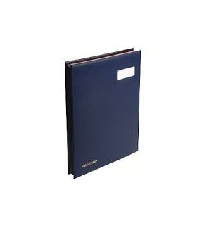 PARAPHEUR FIXAPAGE 24 CASES - BLEU FONCE