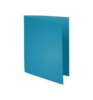 CHEMISES 240X320mm 210G BLEU ROY - PAQUET DE 100