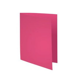 CHEMISES 240X320mm 210G ROSE VIF - PAQUET DE 100