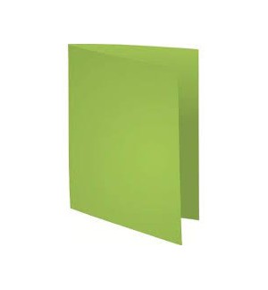 CHEMISES 240X320mm 210G VERT EMPIRE - PAQUET DE 100