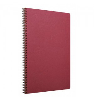 CAHIER SPIRALE AGE BAG 210x297mm (A4) SPIRALES100P LIGNEES - BORDEAUX