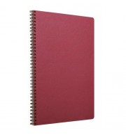 CAHIER SPIRALE A4 100 PAGES LIGNEES AGE BAG BORDEAUX