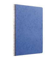 CAHIER SPIRALE A4 100 PAGES LIGNEES AGE BAG BLEU