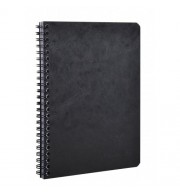 CARNET SPIRALE A5 120 PAGES LIGNEES - AGE BAG NOIR