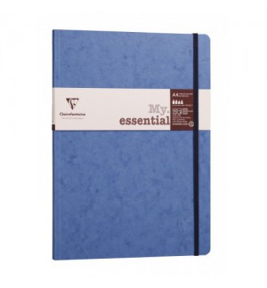 CAHIER BROCHE AGE BAG 210x297mm (A4) 192P LIGNEES - BLEU