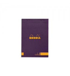 BLOC NOTES RHODIA 148X210mm VIOLET 140 PAGES LIGNEES