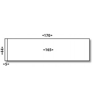 ETIQUETTES AFFRANCHISSEMENT 170X44mm - BOITE DE 1000