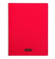 CAHIER POLYPRO 21X29.7CM 48P 90G - ROUGE