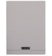 CAHIER POLYPRO 21X29.7CM 48P 90G - GRIS
