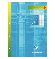 FEUILLE MOBILES PERFOREES A4 SEYES DEFICIENTS VISUELS PQT 50 FLLES