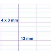 CAHIER PIQURE 17X22cm 32P SEYES 3mm 90G