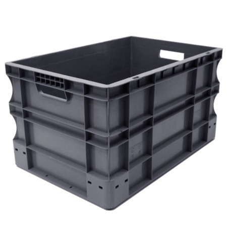 BAC GRIS 55 LITRES 600X400X330