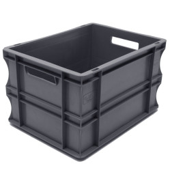 BAC GRIS 37 LITRES 600X400X230