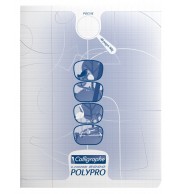 CAHIER POLYPRO 17X22cm POESIE 48P 90G SEYES/UNI - INCOLORE
