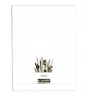 CAHIER POLYPRO DESSIN 24X32cm 96P 120G -INCOLORE