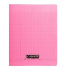 CAH18171-cahier-polypro-24x32cm-48p-90g-seyes---rose - Vue 1