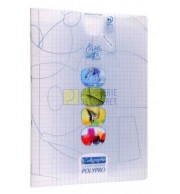 CAHIER POLYPRO 24X32cm TP 96P 90G - INCOLORE