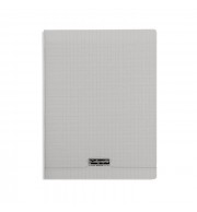 CAHIER POLYPRO 24X32cm SEYES 96P 90G - GRIS
