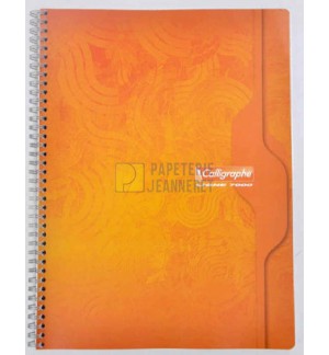 CAHIER SPIRALE 21X29,7cm 100P SEYES 70G