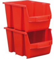 BAC A BEC ROUGE 10 LITRES