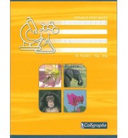 CAHIER PIQURE 17X22cm TP 64P 70/90G