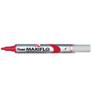 MARQUEUR EFFACABLE A SEC PENTEL MAXIFLO ROUGE MOYEN MODELE