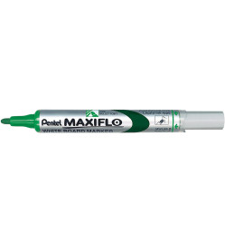 MARQUEUR EFFACABLE A SEC PENTEL MAXIFLO VERT MOYEN MODELE