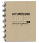 CAHIER NOTEBOOK MIQUELRIUS RECYCLE A5 COUV KRAFT 240P